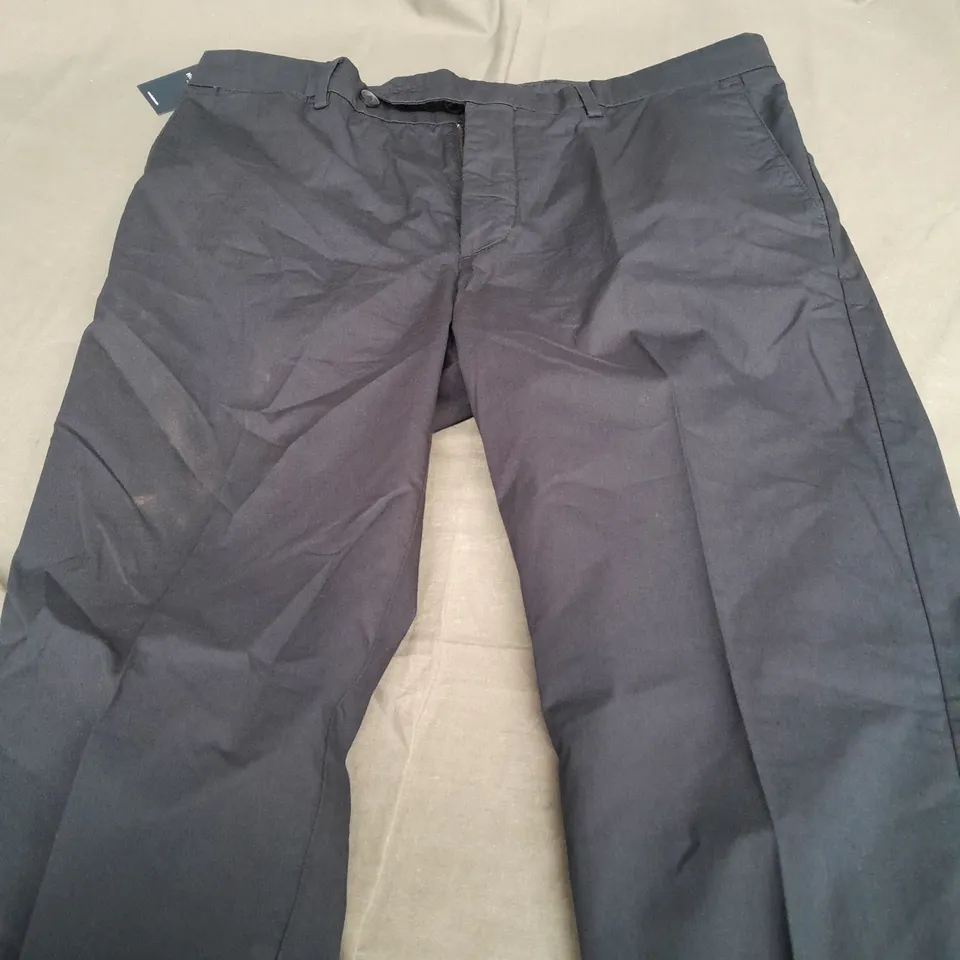 HACKETT NAVY SMART TROUSERS  - SIZE 32