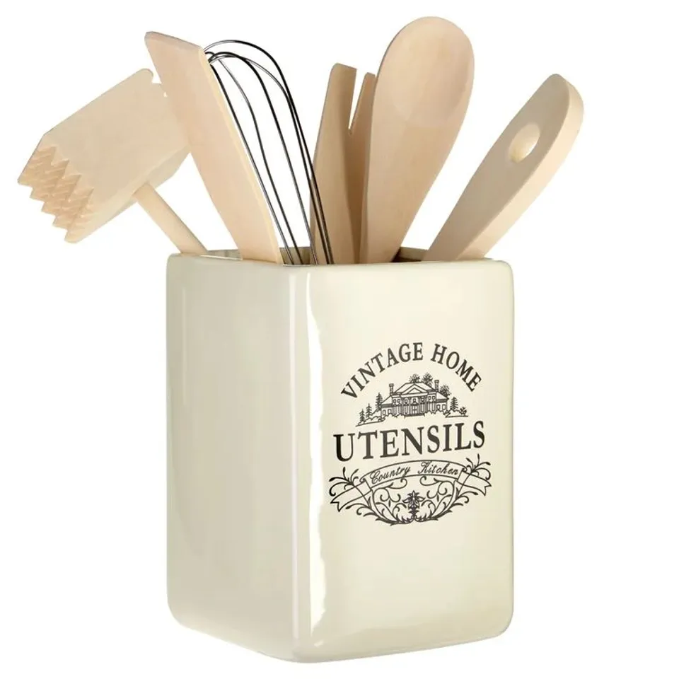 BOXED CERAMIC/PORCELAIN SQUARE UNTENSIL