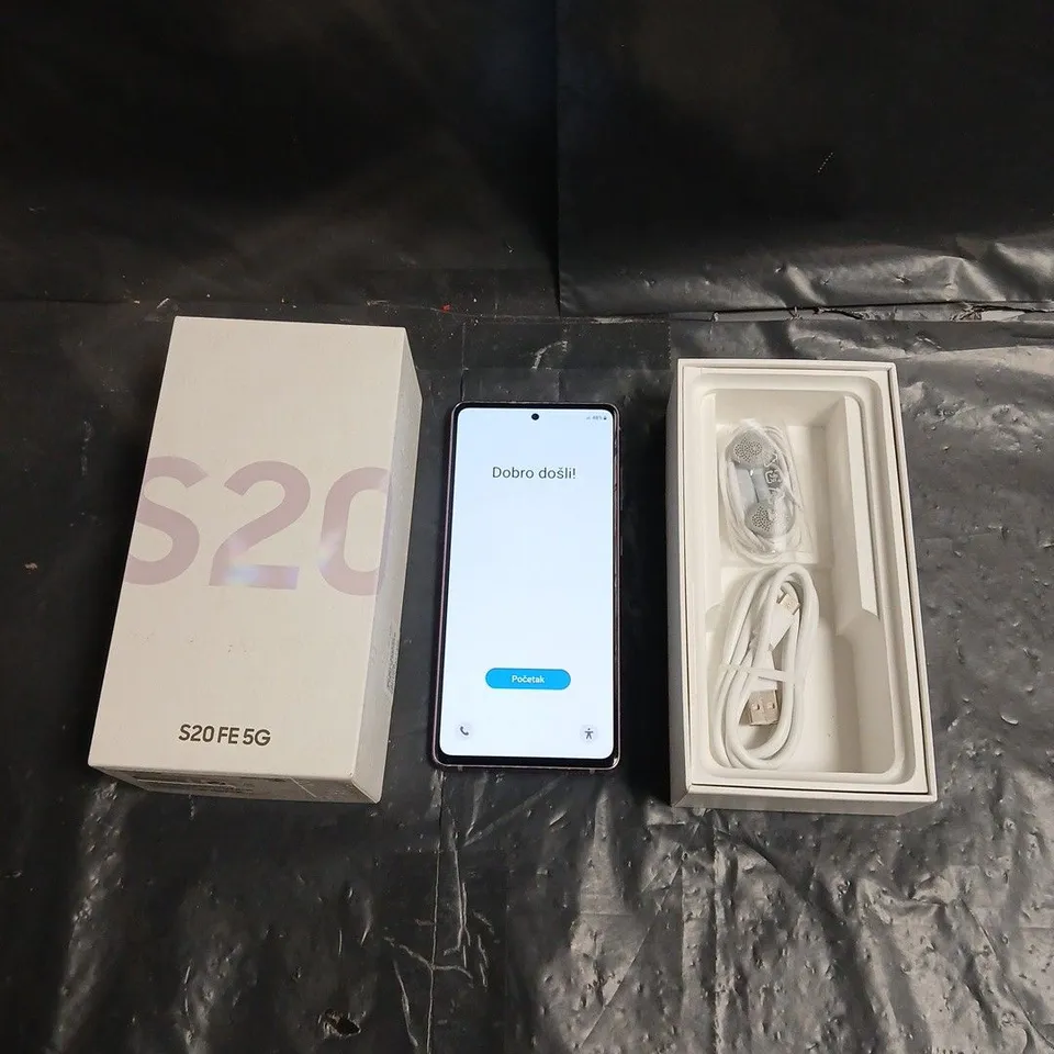 SAMSUNG GALAXY S20 FE 5G SMARTPHONE – CLOUD LAVENDER, 128GB