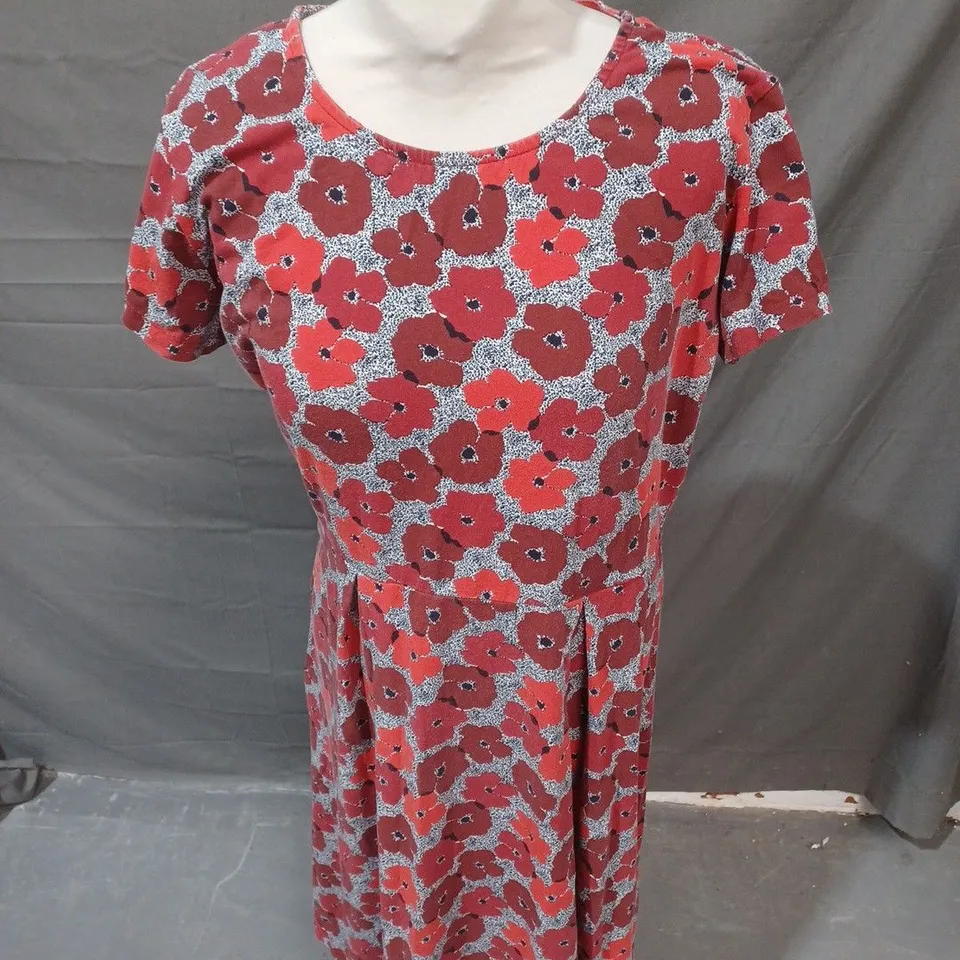 SEASALT CORNWALL FLORAL PATTERN DRESS SIZE 16