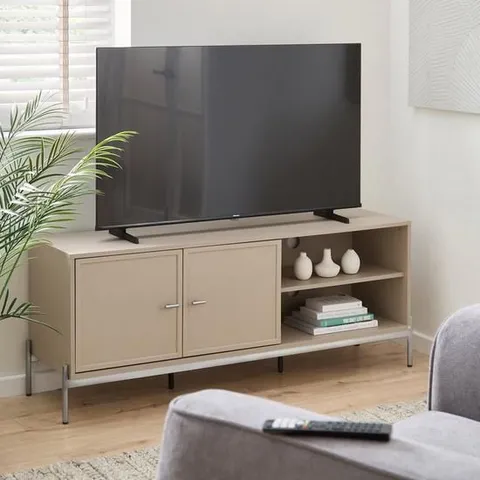 BOXED SERENA TV UNIT - FITS UP TO 55 INCH - TAUPE (1 BOX)