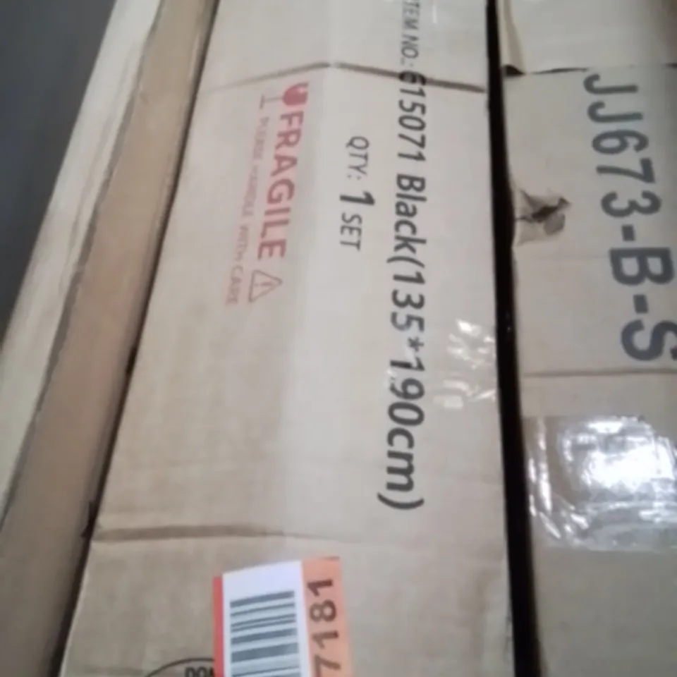 BOXED METAL PLATFORM WITH HEAVY DUTY STEEL SLAT SUPPORT 