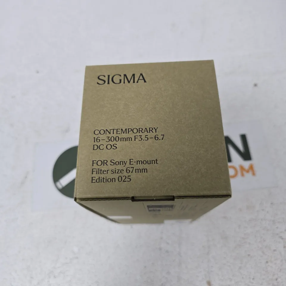 SIGMA CONTEMPORARY 16-300MM F3.5-6.7 DC OS FOR SONY E-MOUNT – 67MM FILTER, EDITION 025