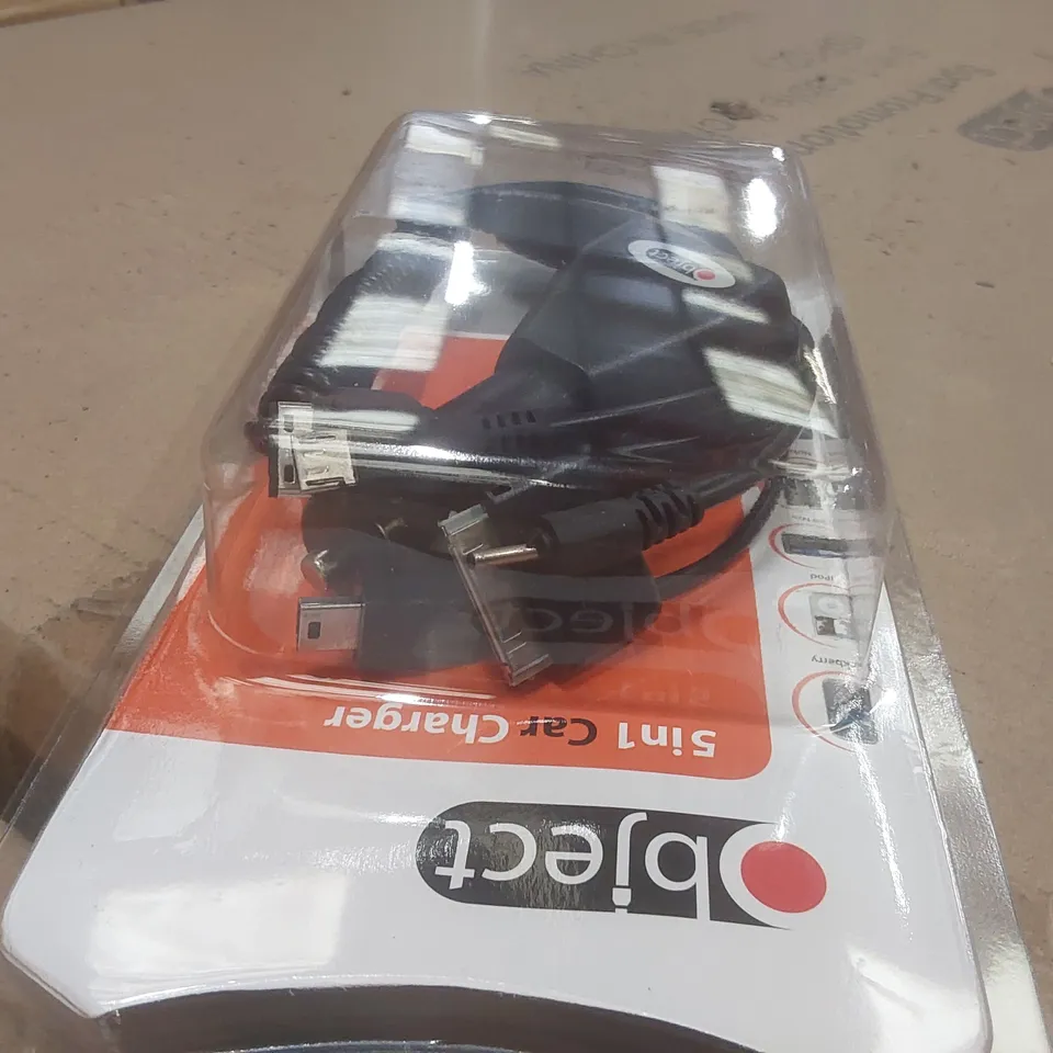 PALLET CONTAINING APPROXIMATELY 1600x 5-IN-1 CAR CHARGERS, 170x MICRO USB CABLES