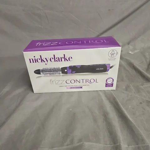 NICKY CLARKE FRIZZ CONTROL 1000W HAIR STYLER – BOXED