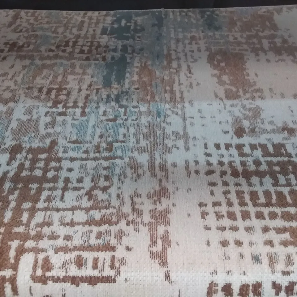 EKOHALI RUG - BEIGE / BLUE 