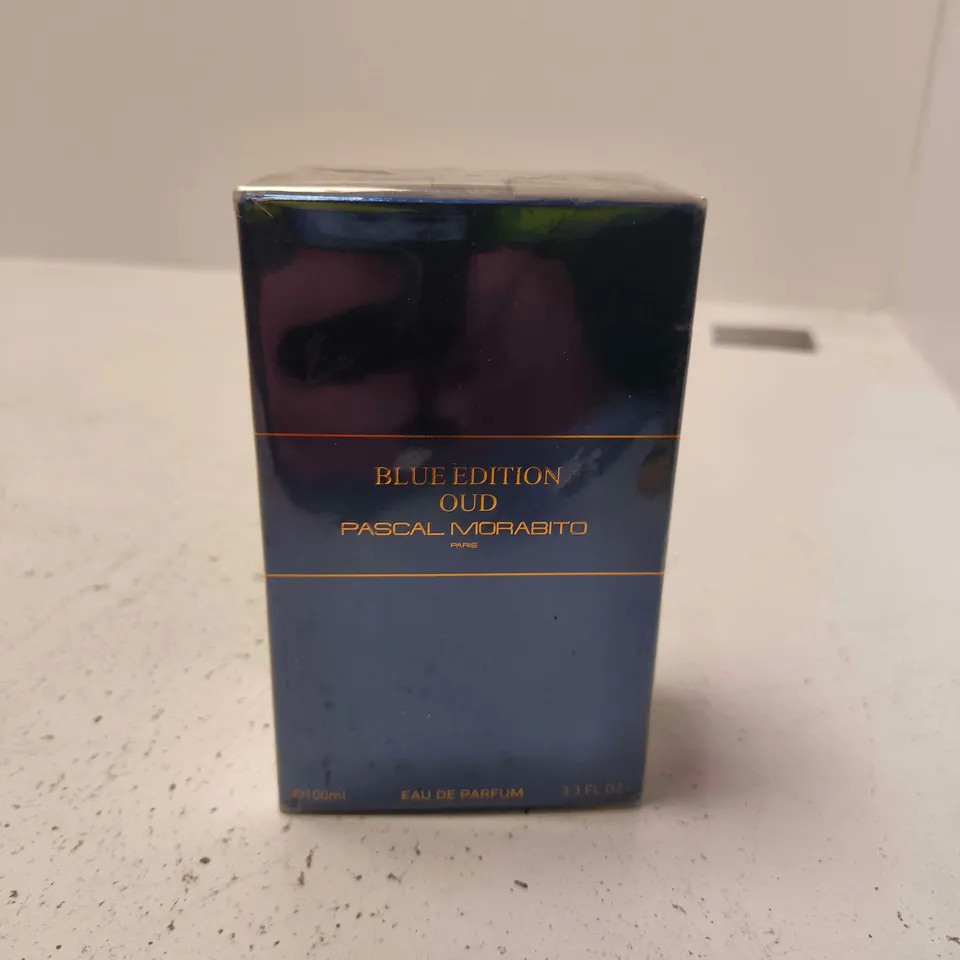 BOXED AND SEALED BLUE EDITION OUD PASCAL MORABITO PARIS EAU DE PARFUM 100ML