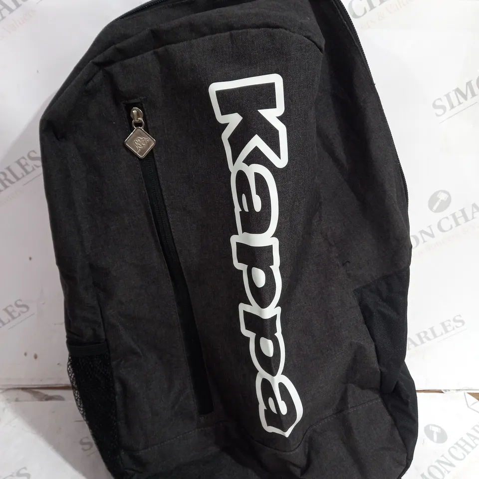 KAPPA BLACK BACKPACK 