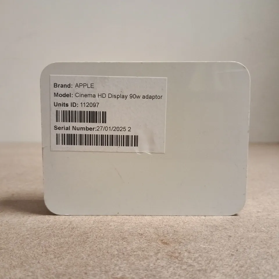 APPLE CINEMA HD DISPLAY 90W ADAPTOR