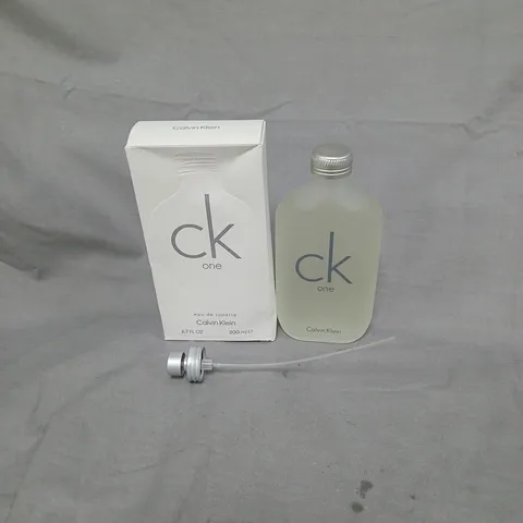CK ONE 200ML EAU DE TOILETTE