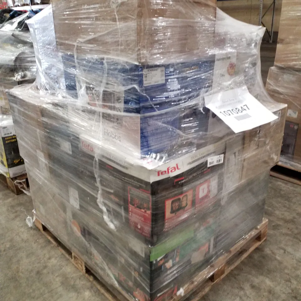 PALLET OF APPROXIMATELY 20 UNPROCESSED RAW RETURN HOUSEHOLD AND ELECTRICAL GOODS TO INCLUDE;
