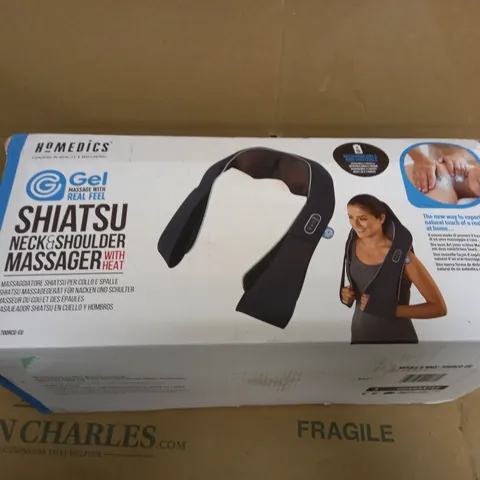 HOMEDICS SHIATSU NECK&SHOULDER MASSAGER WITH HEAT