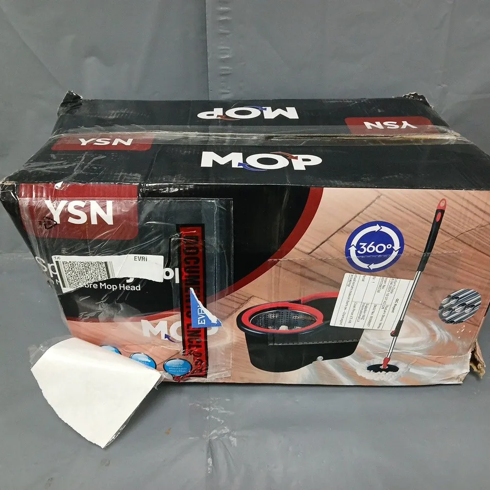 BOXED YSN SPIN EASY MOP & BUCKET