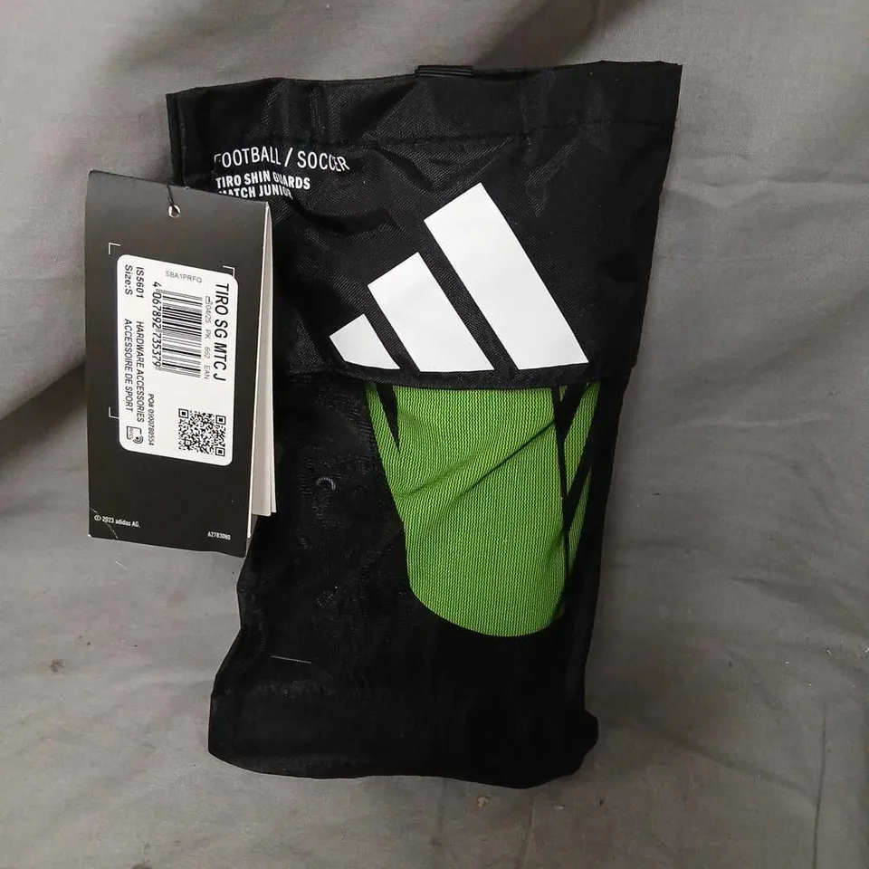 ADIDAS TIRO SHIN GUARDS – BLACK/GREEN (FOOTBALL)