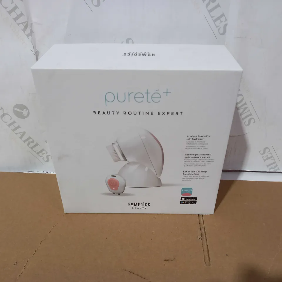 BOXED HOMEDICS CLEANING AND EXFOLIATING BRUSH 