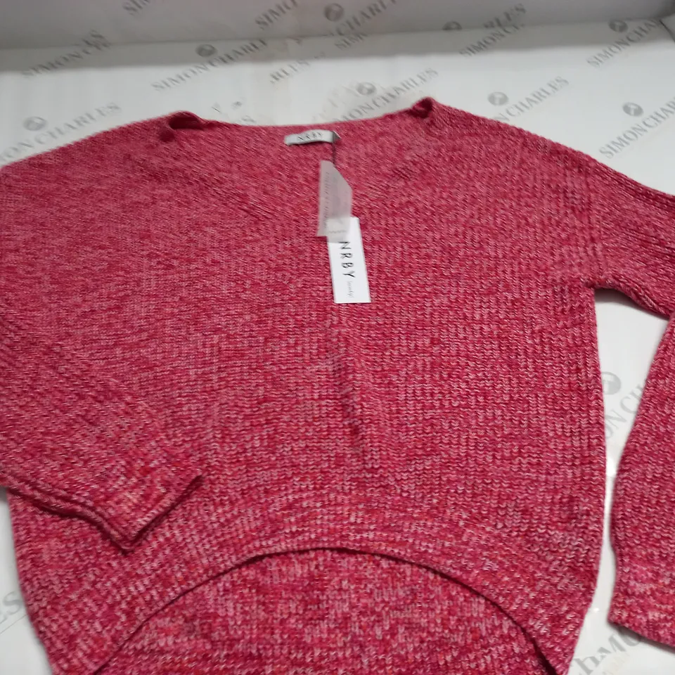 NRBY SANDY COTTON CASHMERE BLEND V-NECK SWEATER - 8/12
