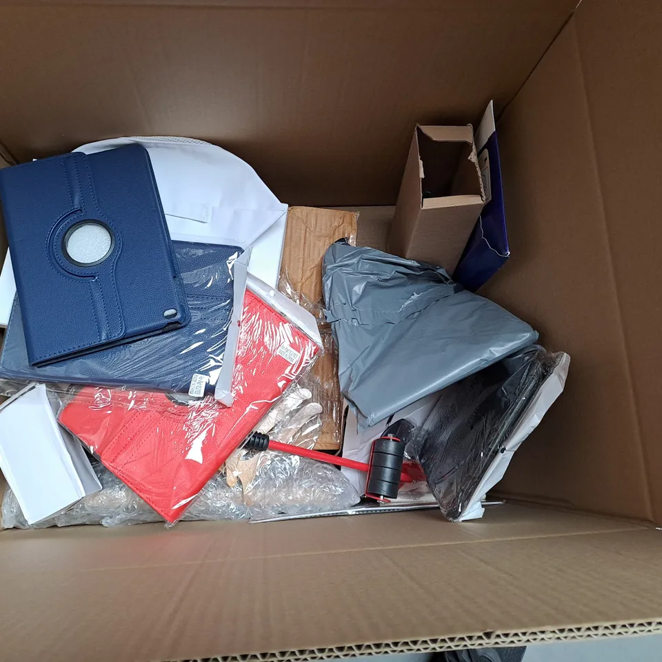 APPROXIMATELY 20 ASSORTED HOUSEHOLD PRODUCTS TO INCLUDE PICTURE FRAME, YOGA TOWEL AND OVEN GLOVES