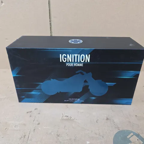 BOXED IGNITION POUR HOMME DUO (MOTORBIKE DAY 50ML & MOTORBIKE NIGHT 30ML)
