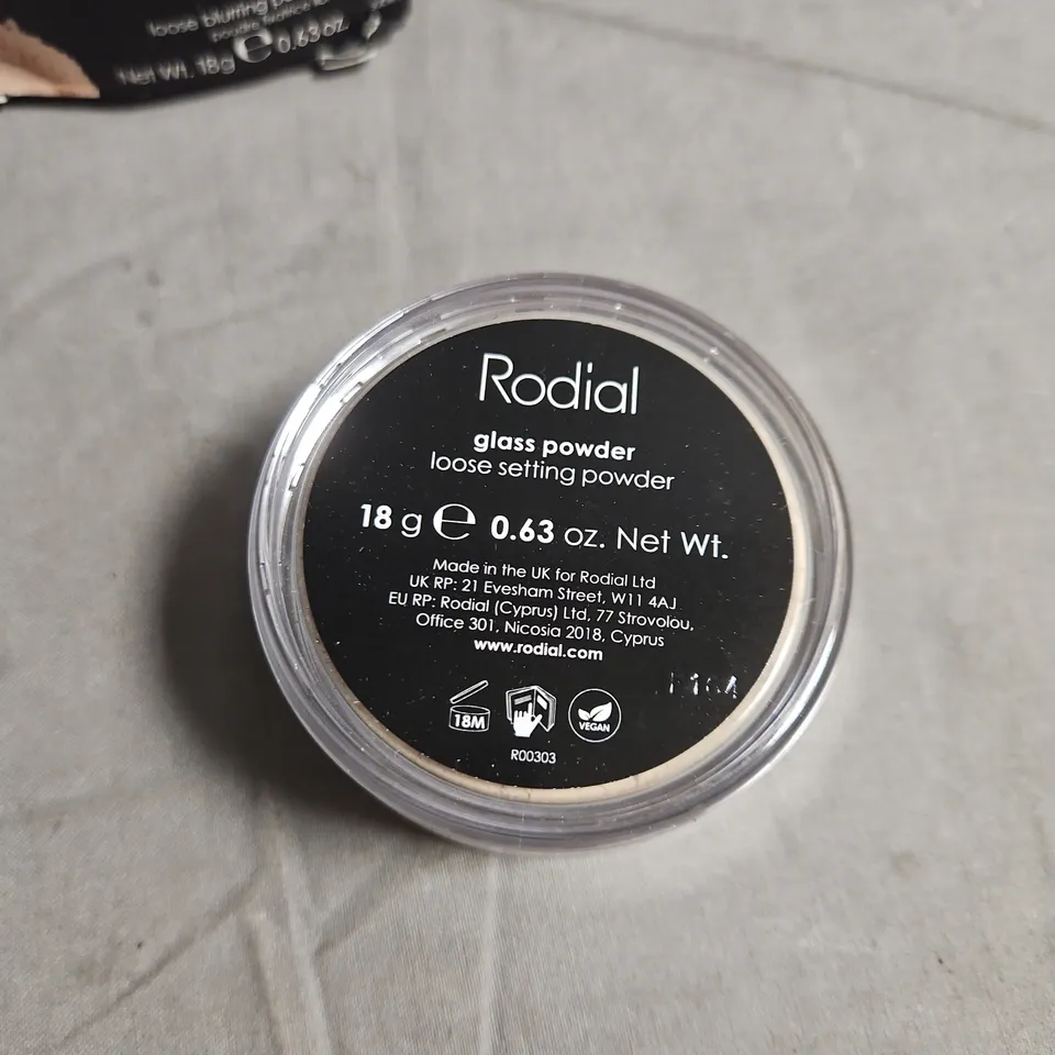 RODIAL GLASS POWDER LOOSE SETTING POWDER – 18 G