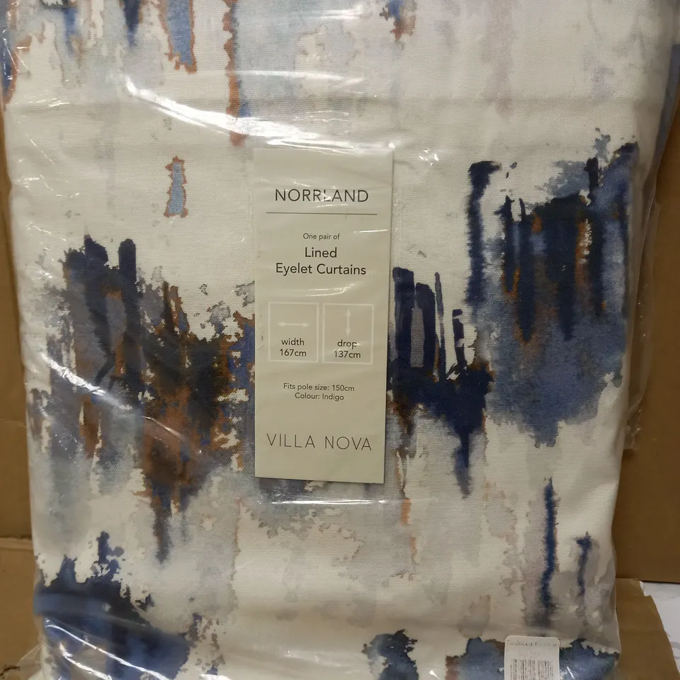 JOHN LEWIS NORRLAND VILLA NOVA EYELET CURTAINS 