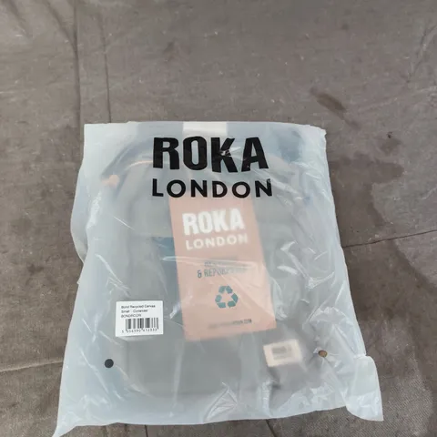 ROKA LONDON BOND RECYCLED CANVAS SMALL CORIANDER BAG
