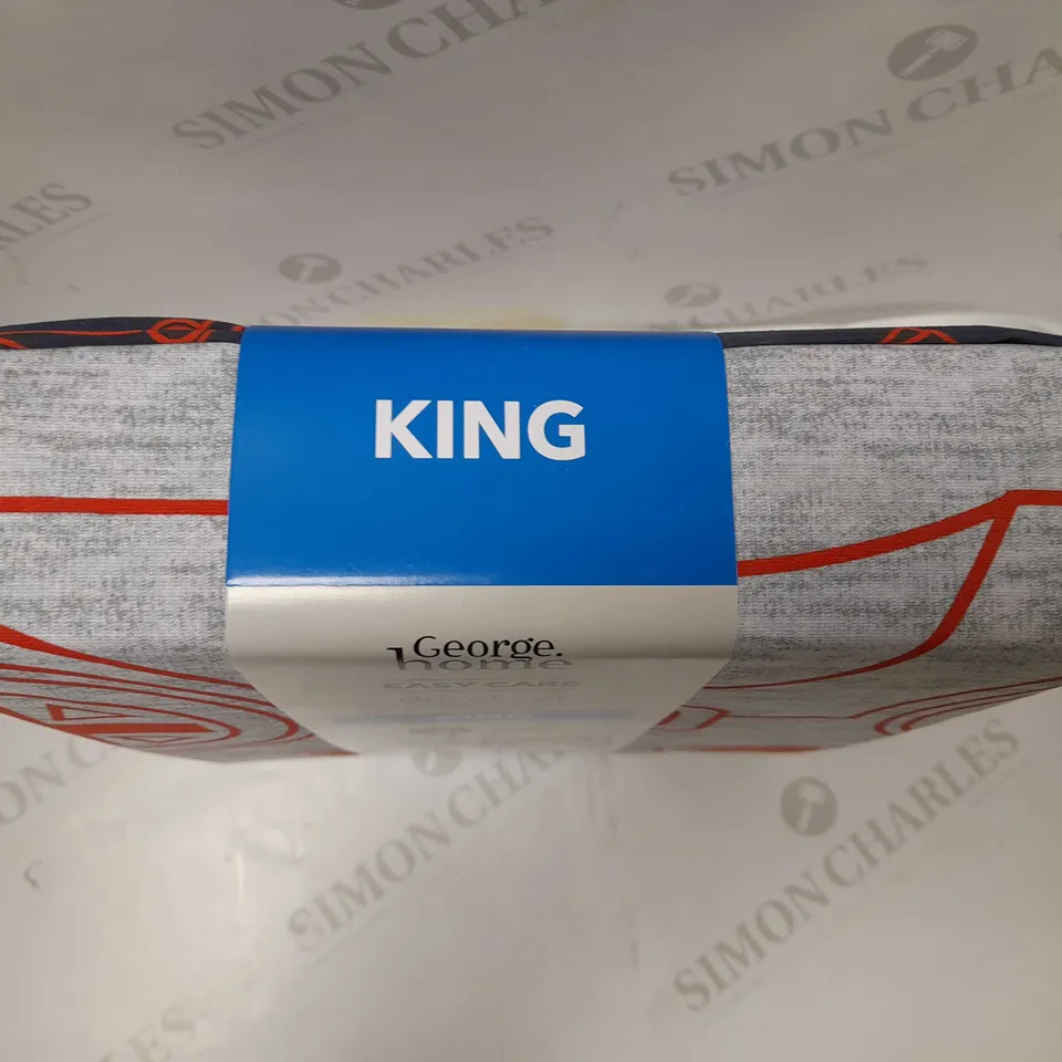 BRAND NEW GEORGE HOME DUVET SET KING SIZE