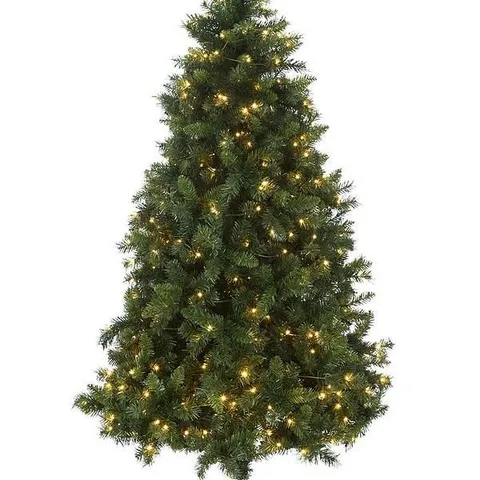 BOXED 7FT BELVEDERE PRE LIT MULTIFUNCTION CHRISTMAS TREE 