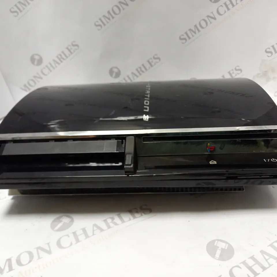 SONY PLAYSTATION 3 GAMES CONSOLE IN BLACK