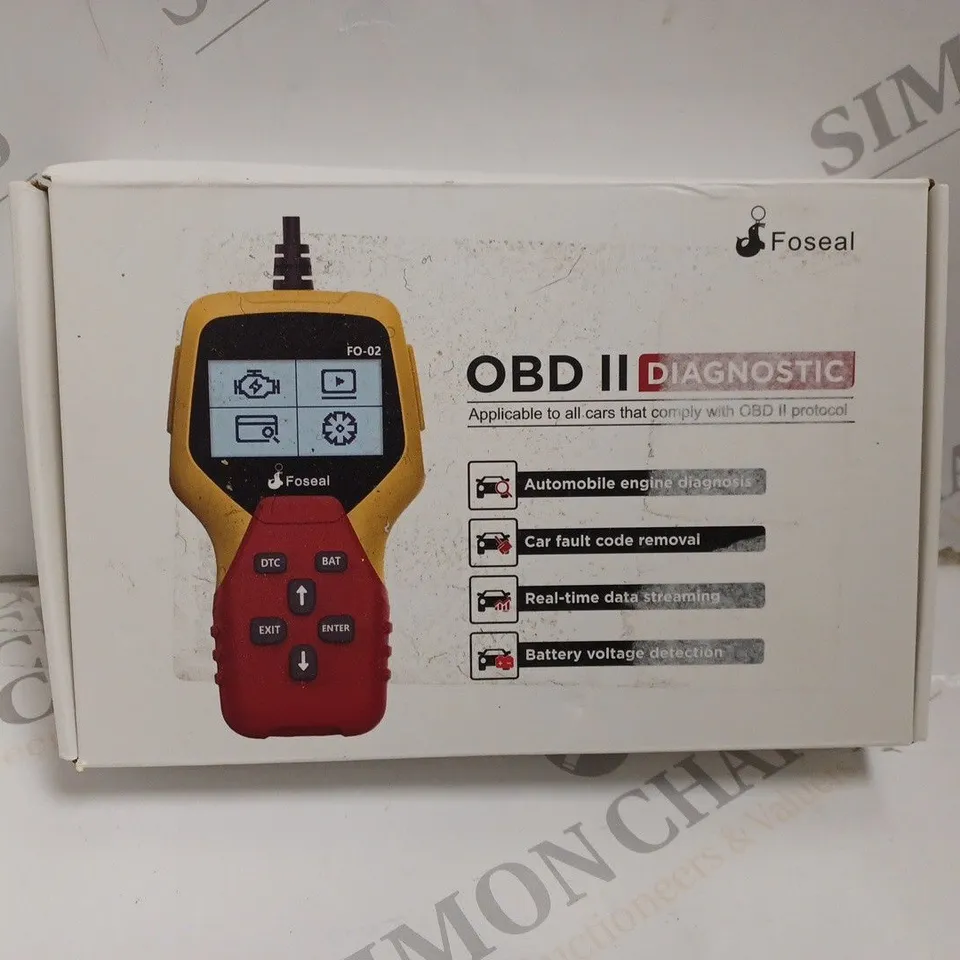 BOXED FOSEAL WIRED OBD2 SCANNER