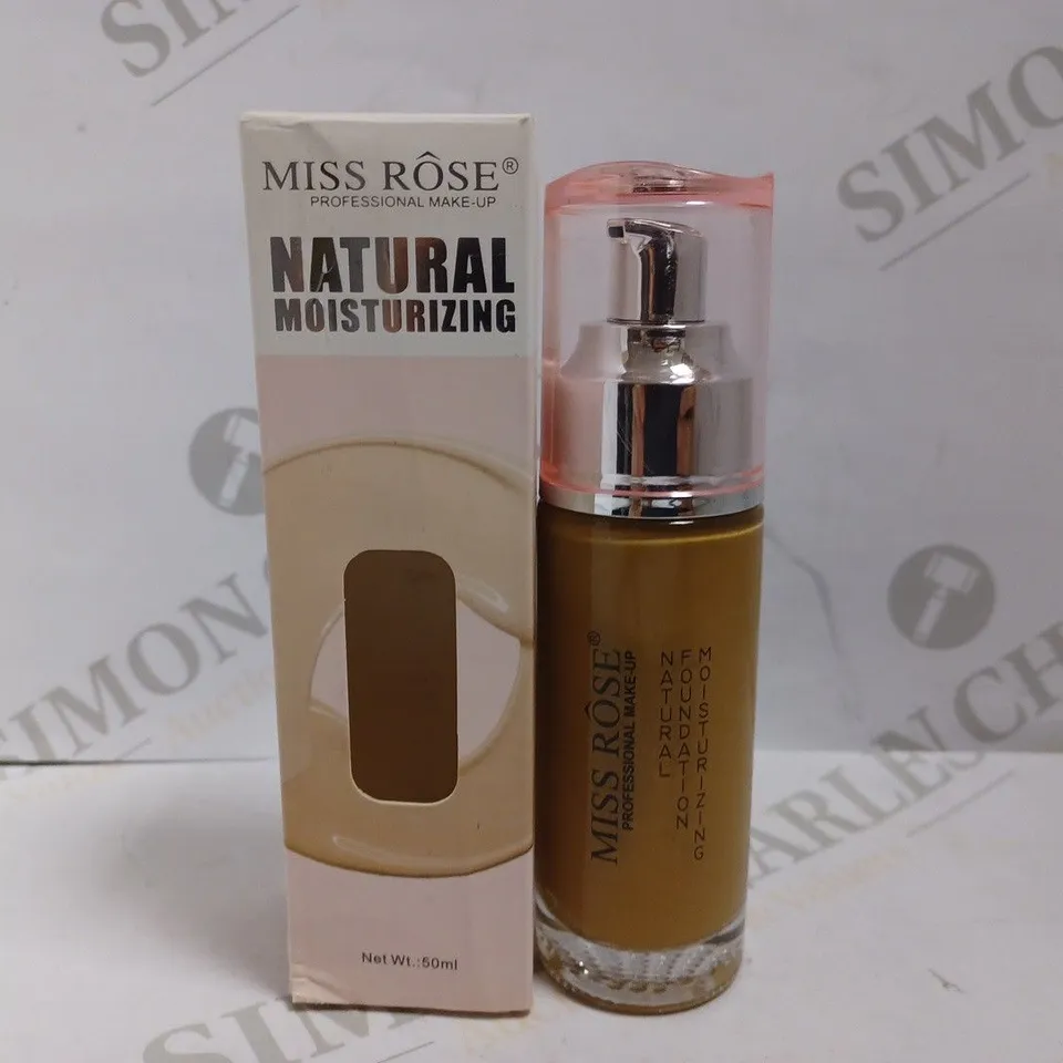 MISS ROSE NATURAL MOISTURISING FOUNDATION - BRONZE 1 50ML