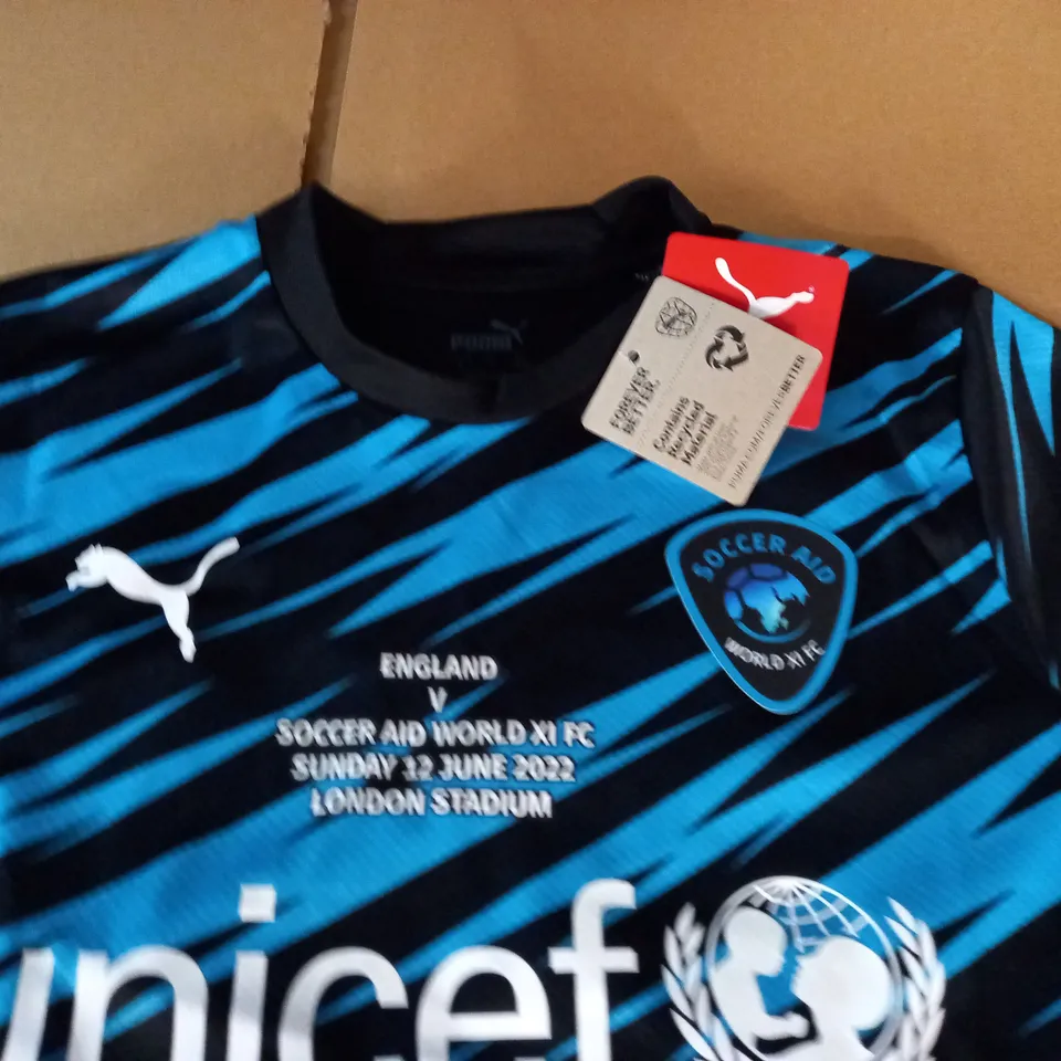SOCCER AID ADULTS WORLD XL SHIRT - S 