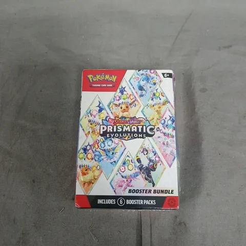 SEALED POKÉMON TRADING CARD GAME PRISMATIC EVOLUTIONS BOOSTER BUNDLE – SCARLET & VIOLET
