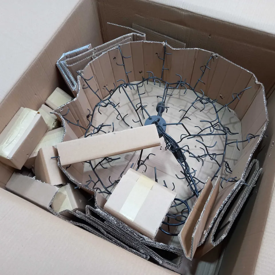 JOHN LEWIS VICTORIA 3 LIGHT CEILING LIGHT, LARGE