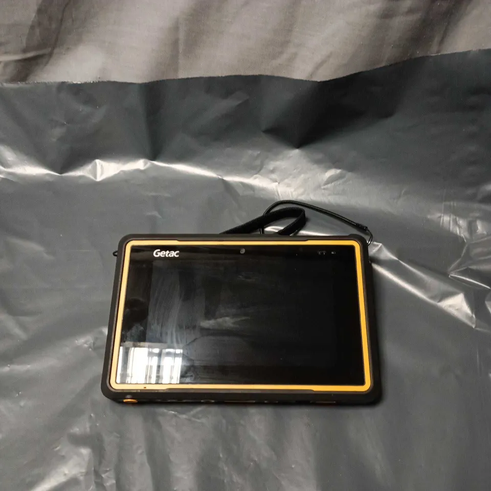 GETAC RUGGED TABLET – YELLOW BEZEL, BLACK BODY