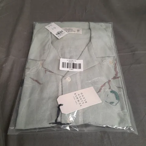 SEALED ABERCROMBIE & FITCH SUMMER LINEN BLEND SHIRT - XL