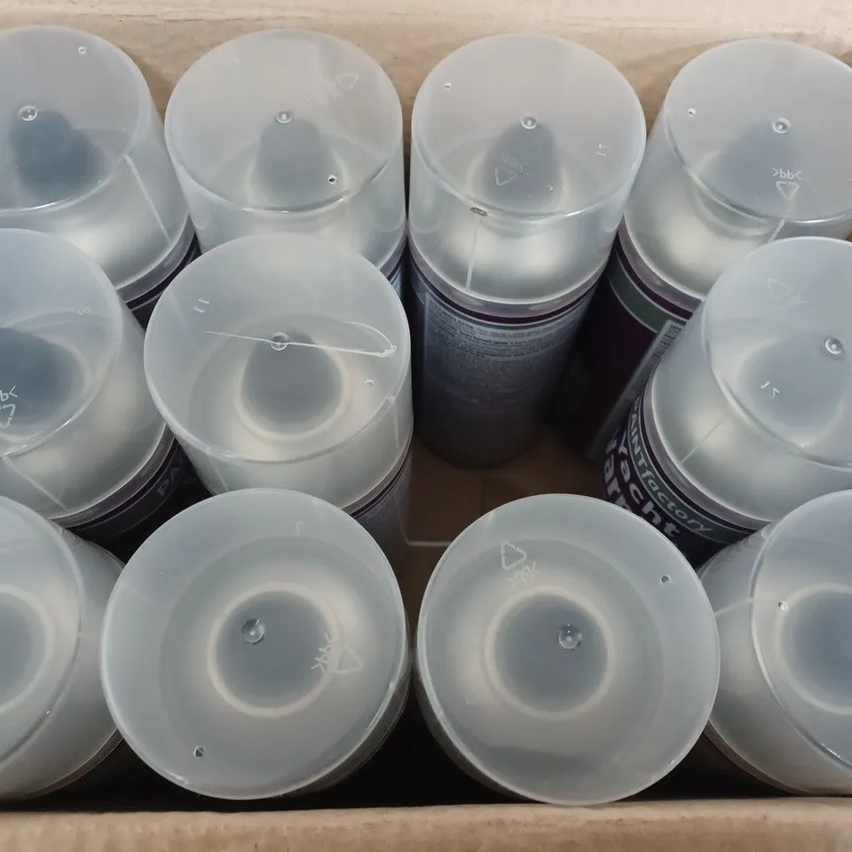 BOX OF 12 PAINT FACTORY YACHT VARNISH CLEAR GLOSS FINISH 