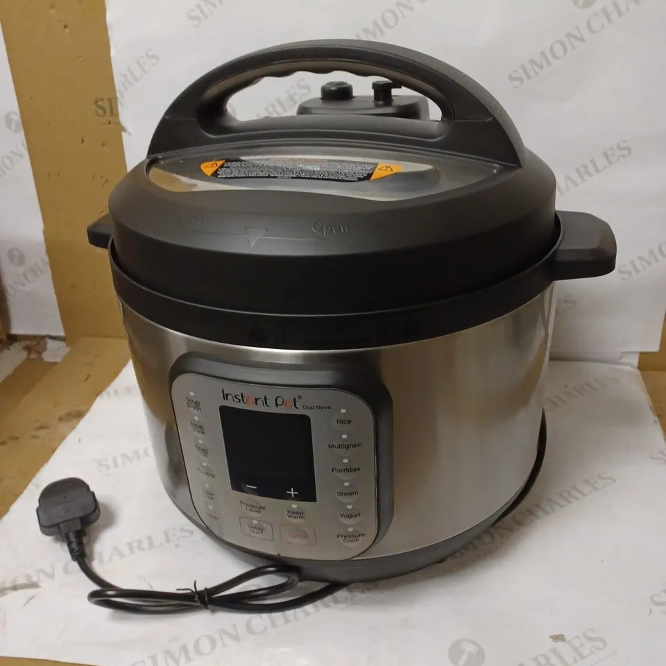 INSTANT POT DUO NOVA ELECTRIC MULTI-USE PRESSURE COOKER