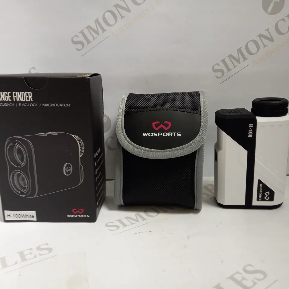 WOSPORTS H-100WHITE GOLF RANGE FINDER 