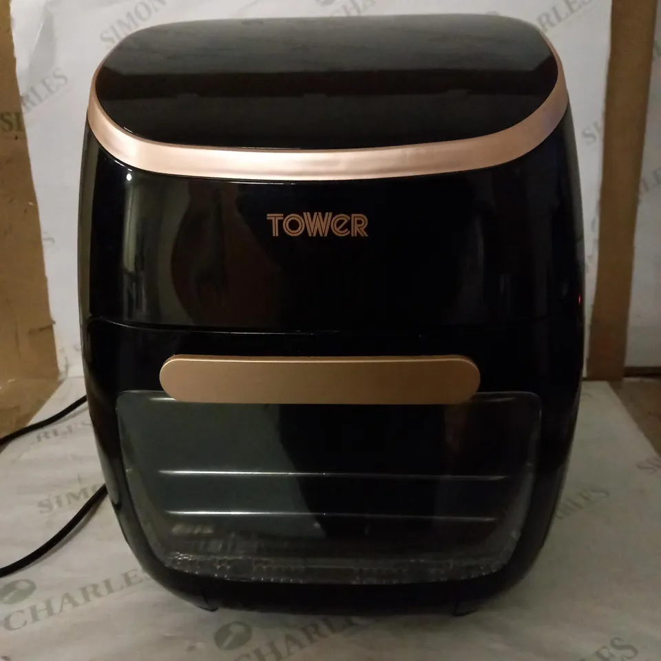 TOWER XPRESS PRO DIGITAL AIR FRYER OVEN - BLACK & ROSE GOLD [T17039RGB]
