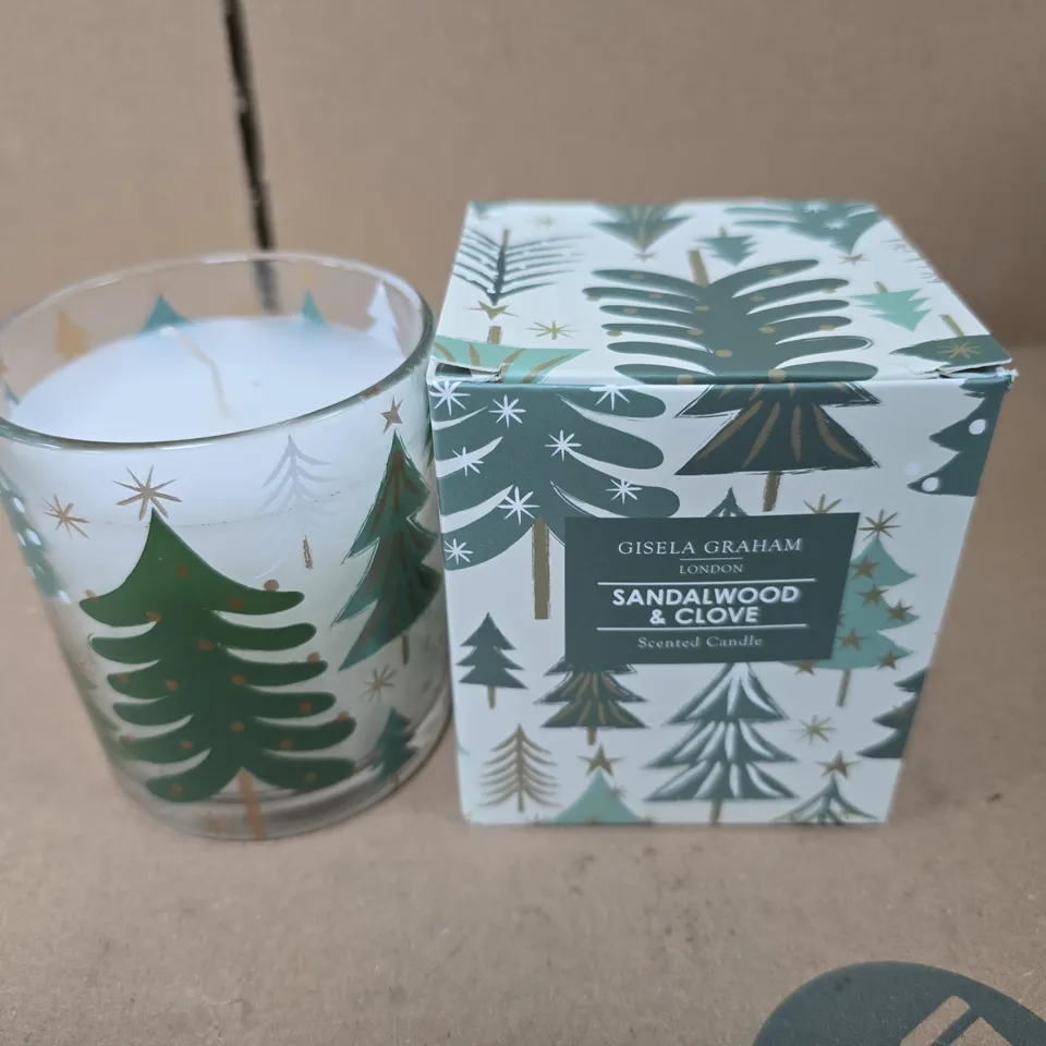 APPROXIMATELY 20 GISELA GRAHAM SANDALWOOD & CLOVE SCENTED CANDLES