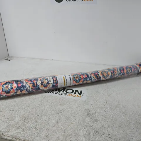 HOMESMART VINTAGE PRINTED RUG RUNNER WITH TPR BACKING