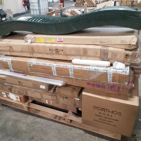 PALLET CONTAINING ASSORTED FLATPACK FURNITURE PARTS 