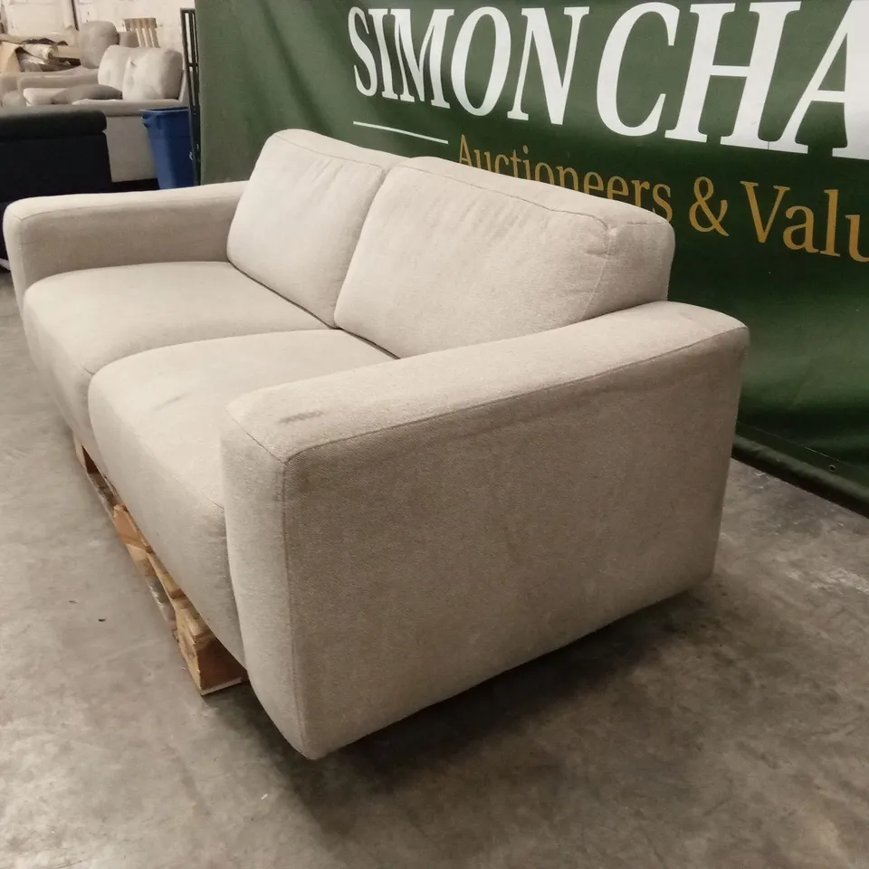 CORTES 2 SEATER FABRIC SOFA - NATURAL RRP £699