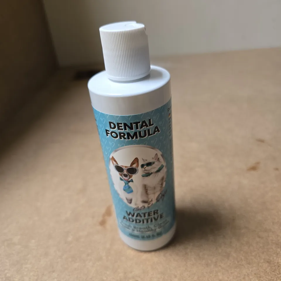 APPROXIMATELY 20 ASSORTED PET ITEMS INCLUDING DOUXO PET SHAMPOO , SERESTO FLEA CONTROL AND PET DENTAL FORMULA