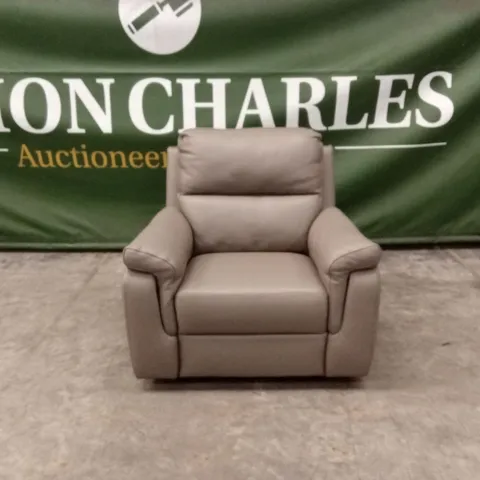 QUALITY DESIGNER ITALIAN MADE LEATHER ARMCHAIR