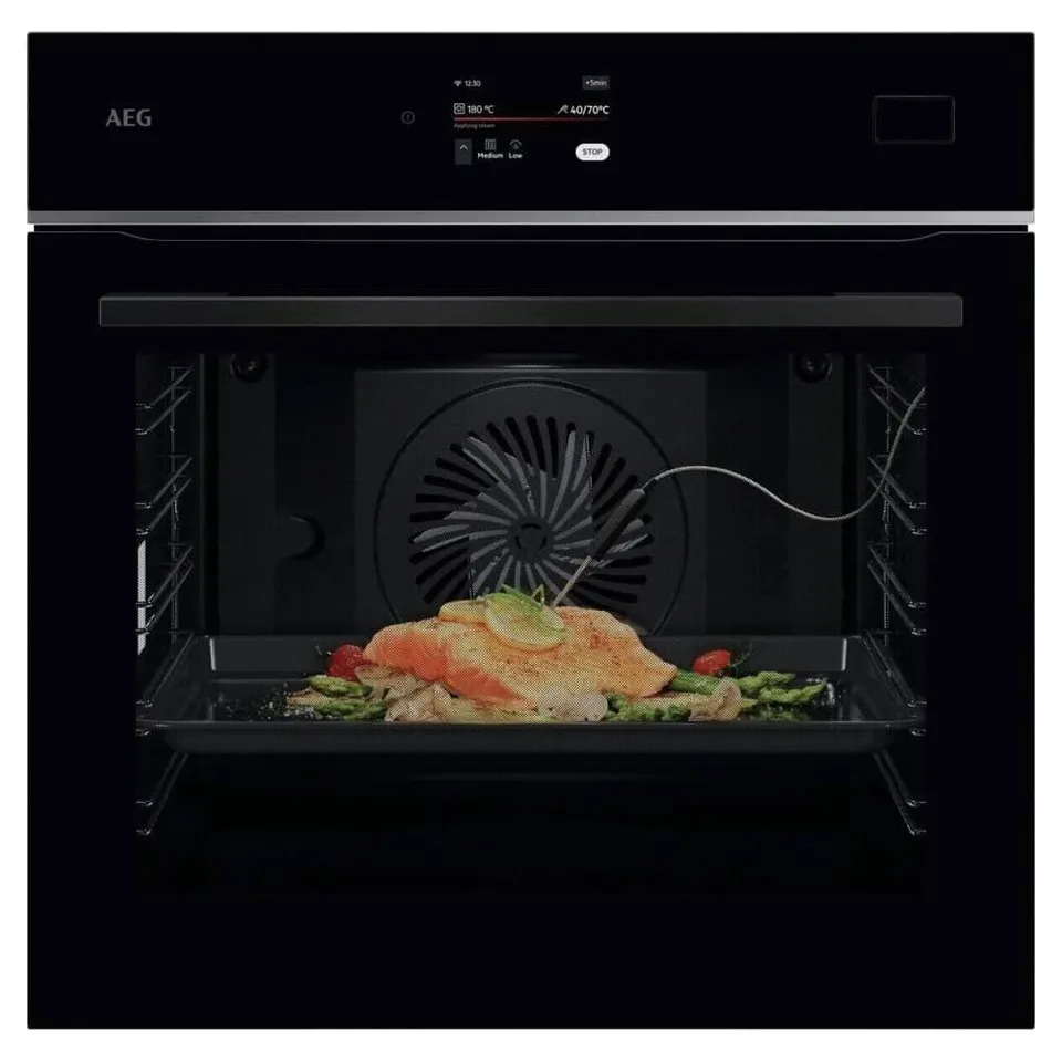 AEG TB8SB731AB SERIES 8000 BUILT IN STEAMPRO MULTIFUNCTION OVEN – BLACK RRP £1084