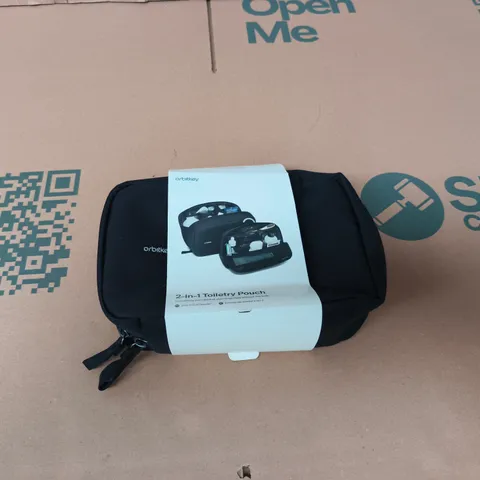 ORBITKEY 2 IN 1 TOILETRY POUCH