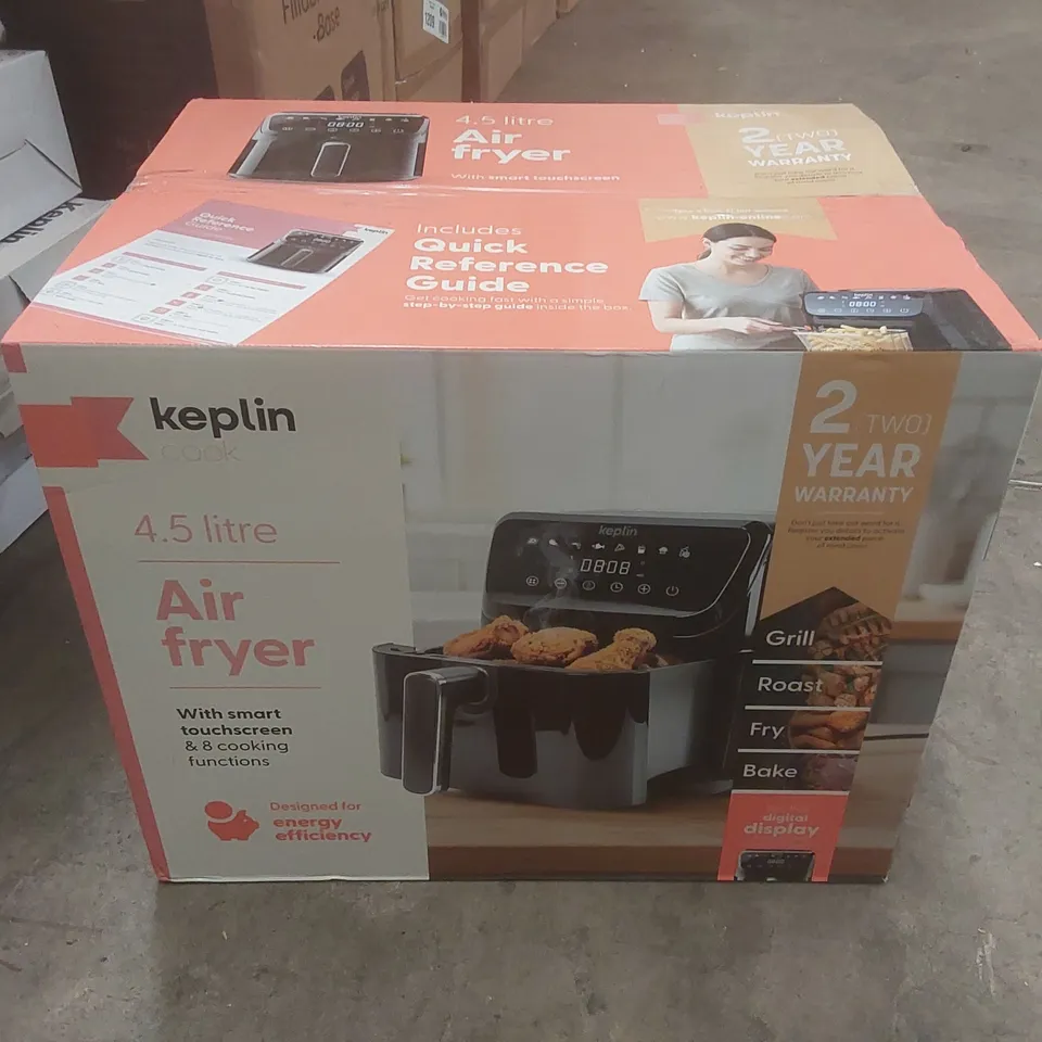 BOXED KEPLIN 4.5L AIR FRYER 