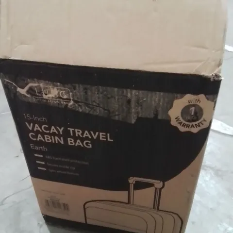 BOXED LUGG VACAY TRAVEL CABIN BAG EARTH