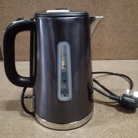 BOXED RUSSELL HOBBS LUNA GREY KETTLE